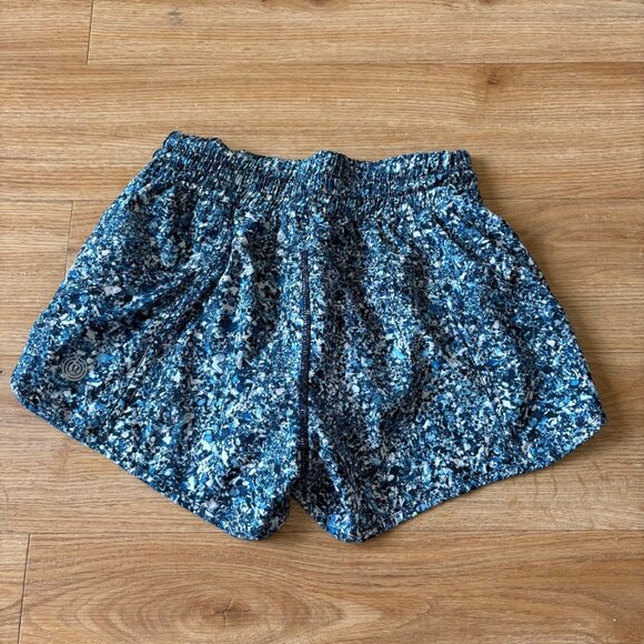 Lululemon Athletic Tracker Short V Seawheeze Multi Women’s Size 8 - Picture 2 of 9